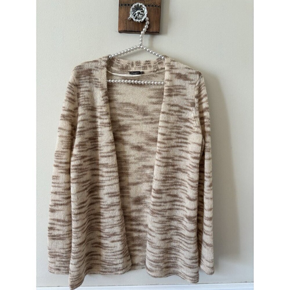 J McLaughlin Womens Size XS Alpaca Blend Cardigan Sweater Long Sleeve Open Front